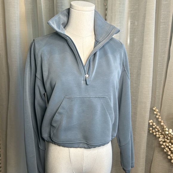 Brushed Softstream lululemon sz 2 light green 1/2 zip - Picture 8 of 8